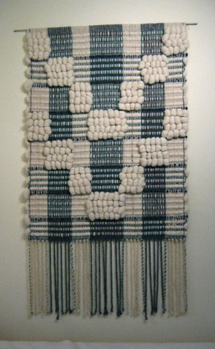 Puffs of White 31 x 56 inches